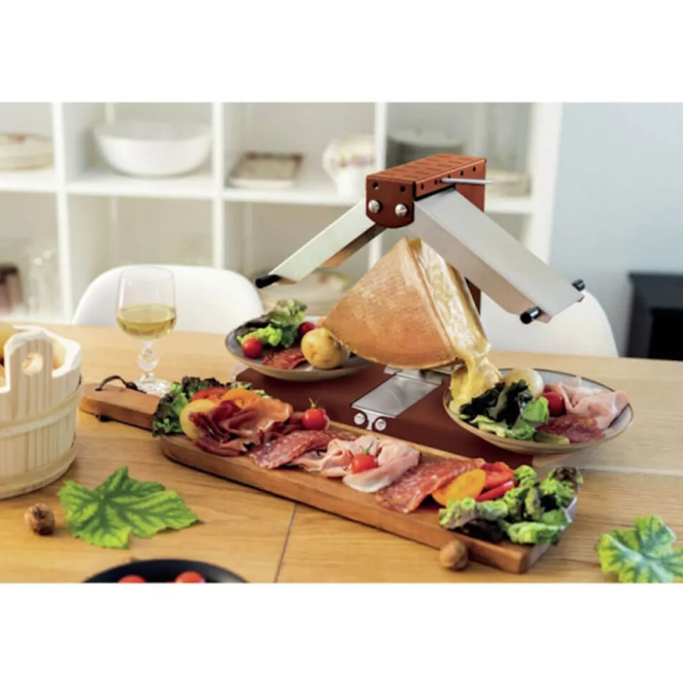 Appareil à Raclette Brézière Corail Poignées Bois - Louis Tellier