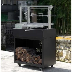 Barbecue Santa Maria Bois Asado Mixte Grille/Foyer - GRILL CHIC