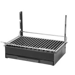 Barbecue Vulcain 48 x 28 Acier - LE MARQUIER