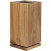 Bloc 7 Couteaux ROTATIF - Acacia massif - CRISTEL