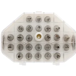 Boite 26 douilles inox pâtisserie - MATFER