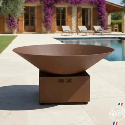 Bol à feu Cévenol Pool Acier CORTEN - GRILL CHIC