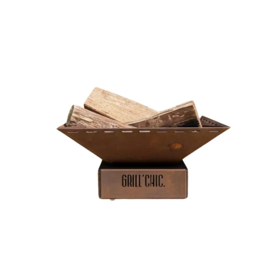 Bol à feu mini Cévenol format de table Acier CORTEN - GRILL CHIC