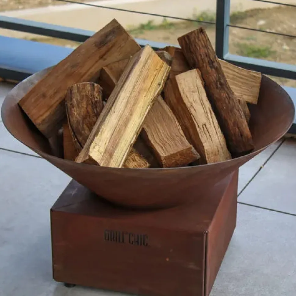 Bol à feu mini Cévenol Rond Acier CORTEN - GRILL CHIC