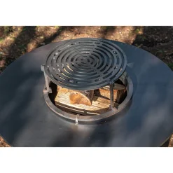 Brasero Classique 83 x 90 cm CORTEN Double Cuve - GRILL CHIC