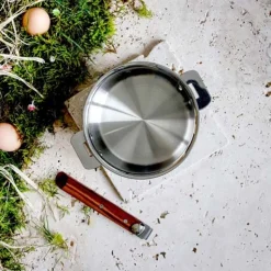 Casserole inox Casteline poignée amovible - CRISTEL