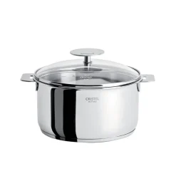 Casserole inox Casteline poignée amovible - CRISTEL