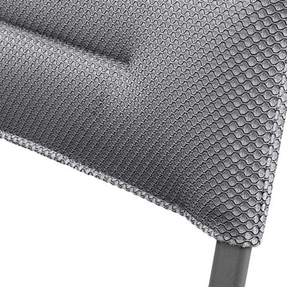 Chaise de jardin Oron avec accoudoir toile BeComfort - LAFUMA