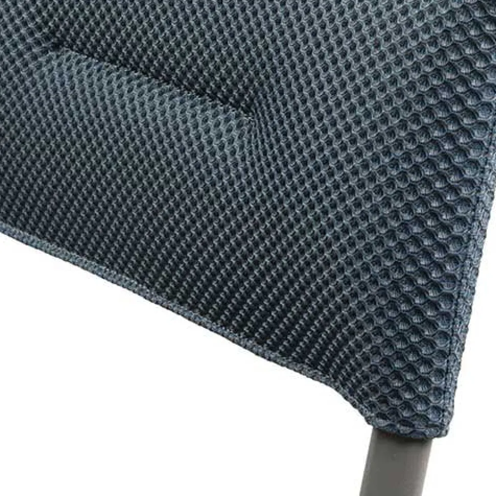 Chaise de jardin Oron avec accoudoir toile BeComfort - LAFUMA