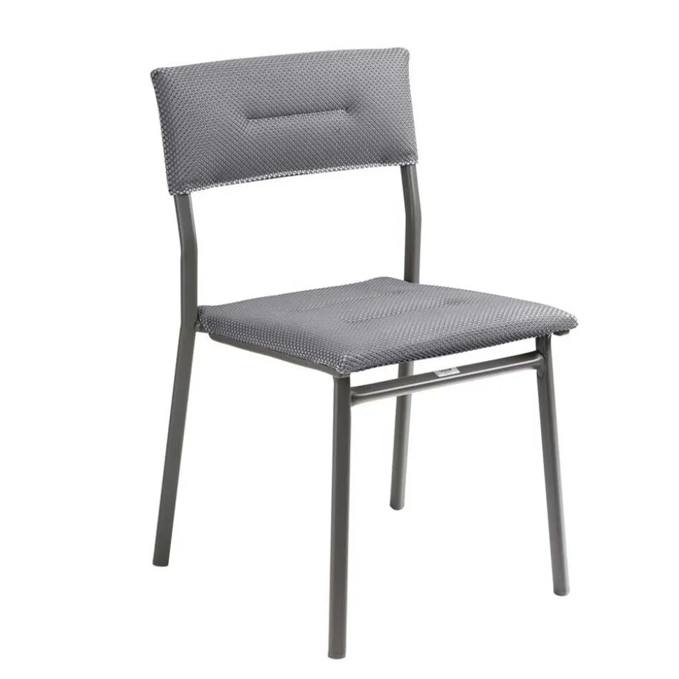 Chaise de jardin Oron toile BeComfort - LAFUMA