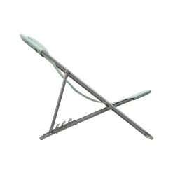 Chaise longue pliante compacte MAXI TRANSAT + toile Batyline DUO - LAFUMA