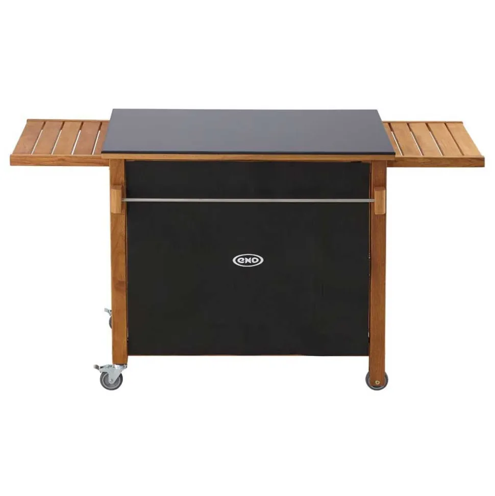 Chariot EMILE bois et HPL pour plancha - ENO