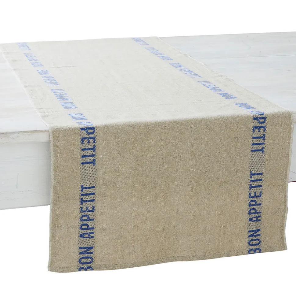 Chemin de table Bon Appetit Lin 45 x 140 cm - Charvet Editions