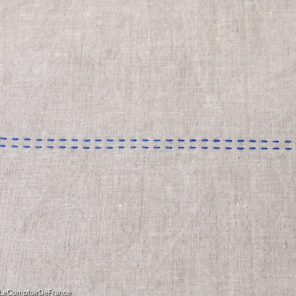 Chemin de table Rythmo 45 x 150 cm en Lin - Charvet Editions