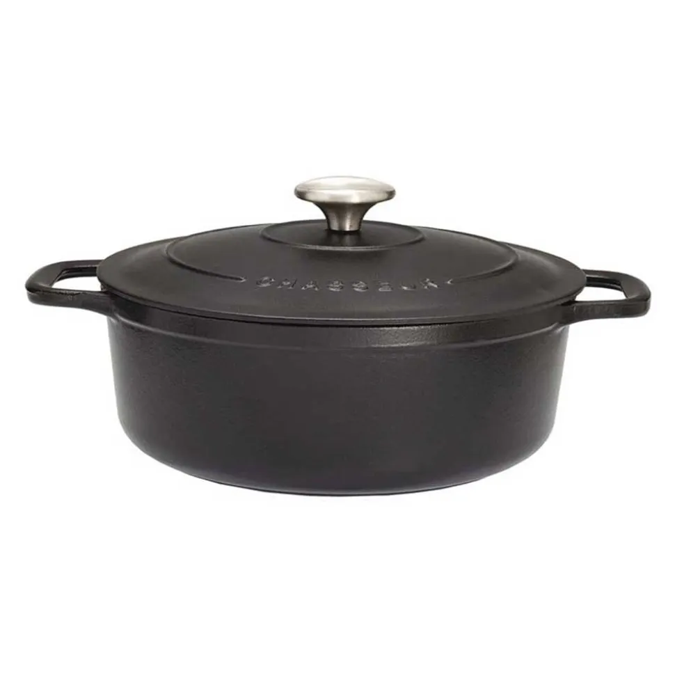 Cocotte Fonte Ovale Noire Le Chasseur Invicta