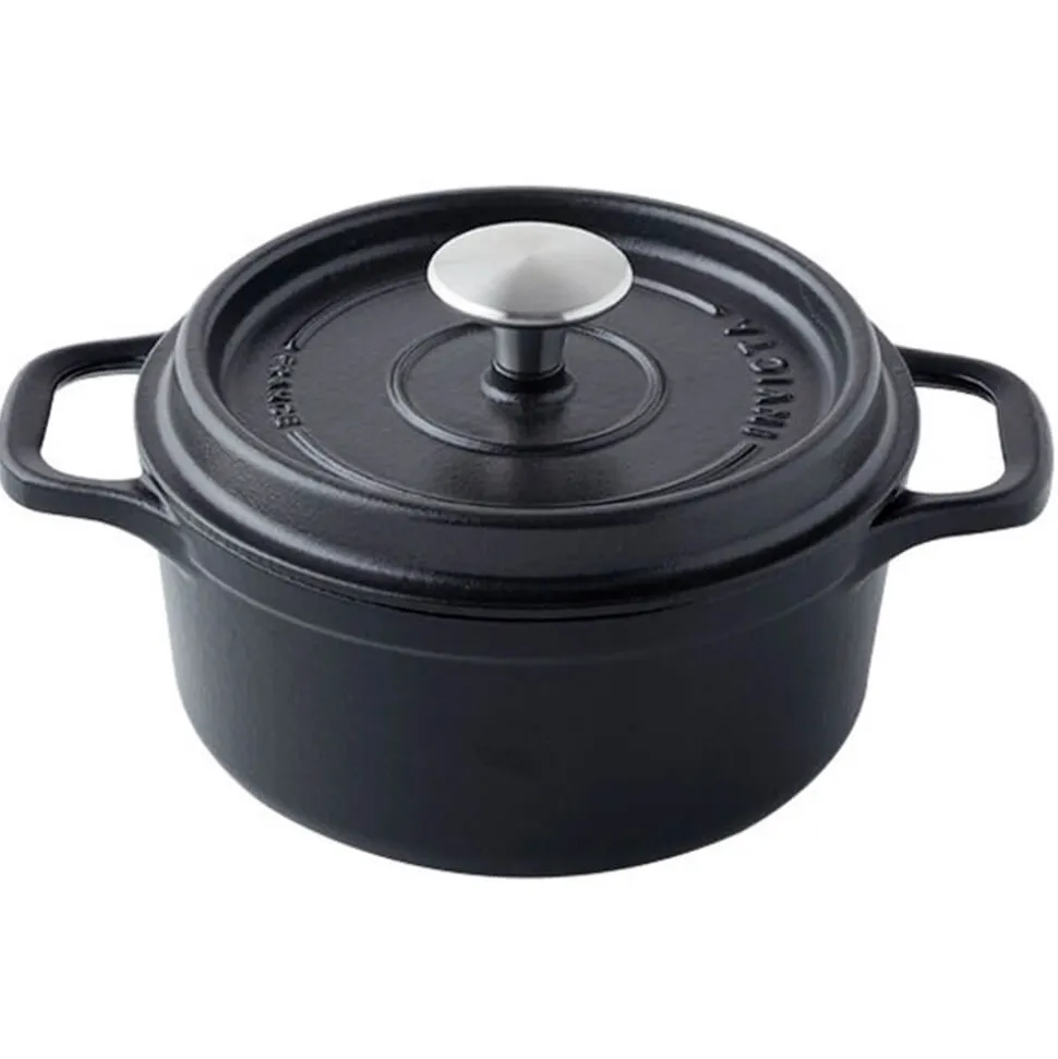 Cocotte Mijoteuse Fonte ronde noir Invicta
