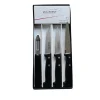 Coffret Couteaux 4 Indispensables Manche Noir - Au Sabot