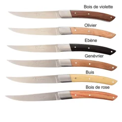 Coffret 6 couteaux Le Thiers Manches Panachés - Au Sabot
