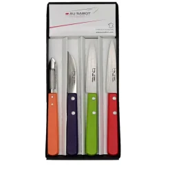 Coffret de 4 indispensables en bois de couleur - Au Sabot