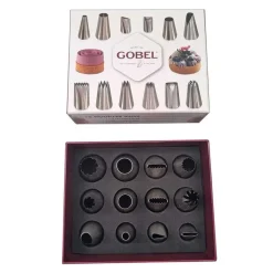 Coffret 12 douilles inox qualité professionnelle - GOBEL