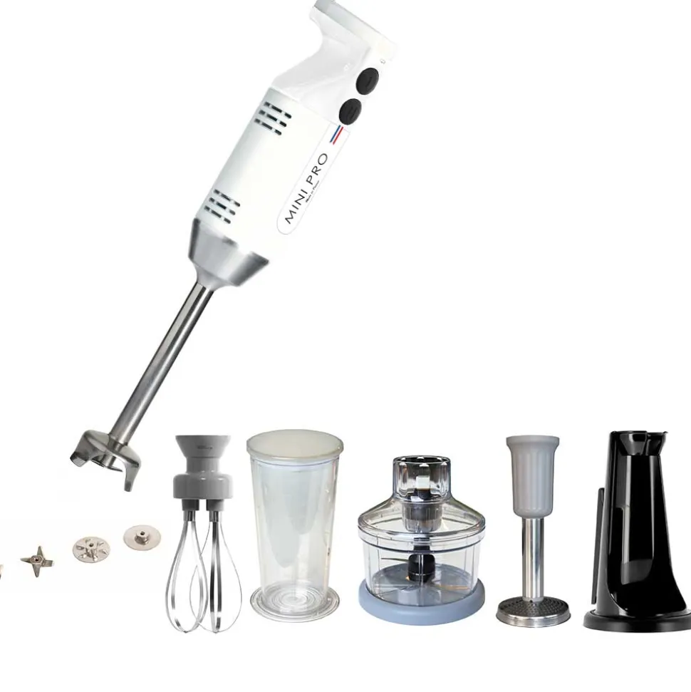Coffret Gold Mixeur plongeant mini-pro Blanc - DYNAMIC