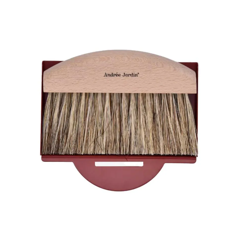 Coffret Ramasse Miettes Rouge Brique - ANDREE JARDIN