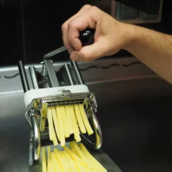 Coupe-Frites Professionnel inox - couteau inox + poussoir 6 mm - Louis Tellier