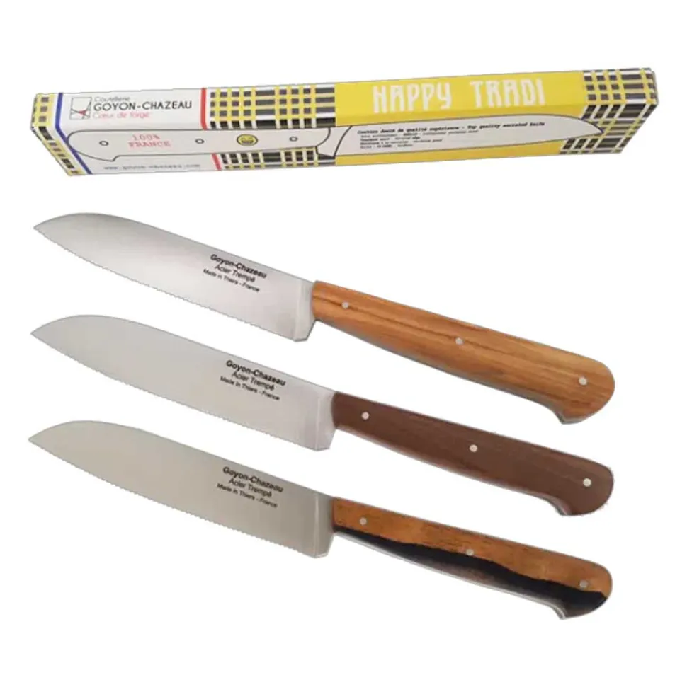 Couteau de Chef HAPPY TRADI Ebène - GOYON-CHAZEAU