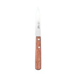 Couteau d'Office Lame Carbone Manche Sapelli - Au Sabot