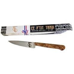 Couteau Le P'TIT TRADI Frêne Edition Spéciale 50 ans - GOYON-CHAZEAU