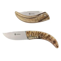 Couteau Pliant Amicu avec Manche en Corne - Au Sabot