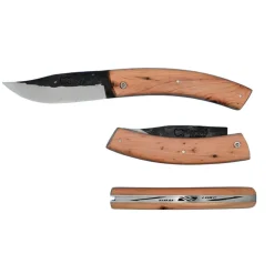 Couteau pliant Baribal Lame Acier Carbone Manche Genévrier - Au Sabot