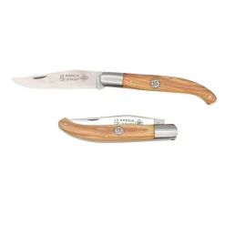 Couteau Pliant Basque Manche Olivier - Au Sabot
