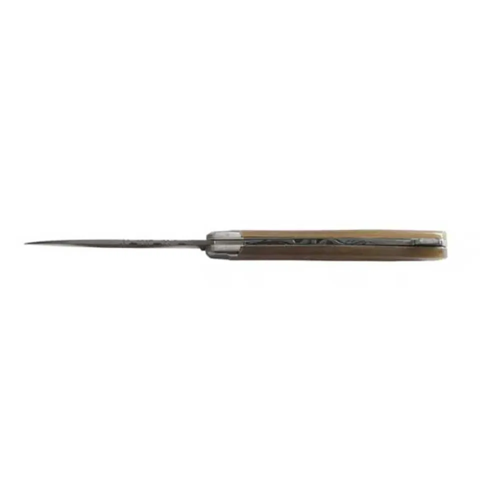 Couteau pliant Hallali Pointe de corne blonde 1 pièce - DOURIS CHASTEL