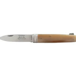 Couteau pliant Hallali Pointe de corne blonde 1 pièce - DOURIS CHASTEL