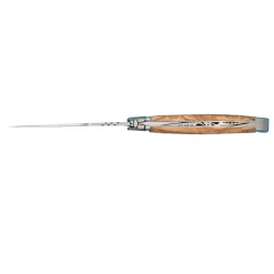Couteau pliant Laguiole Prestige Manche Olivier Acier Forgé - Au Sabot