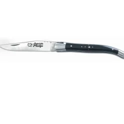 Couteau pliant Laguiole Prestige Manche Ebène Acier Forgé - Au Sabot