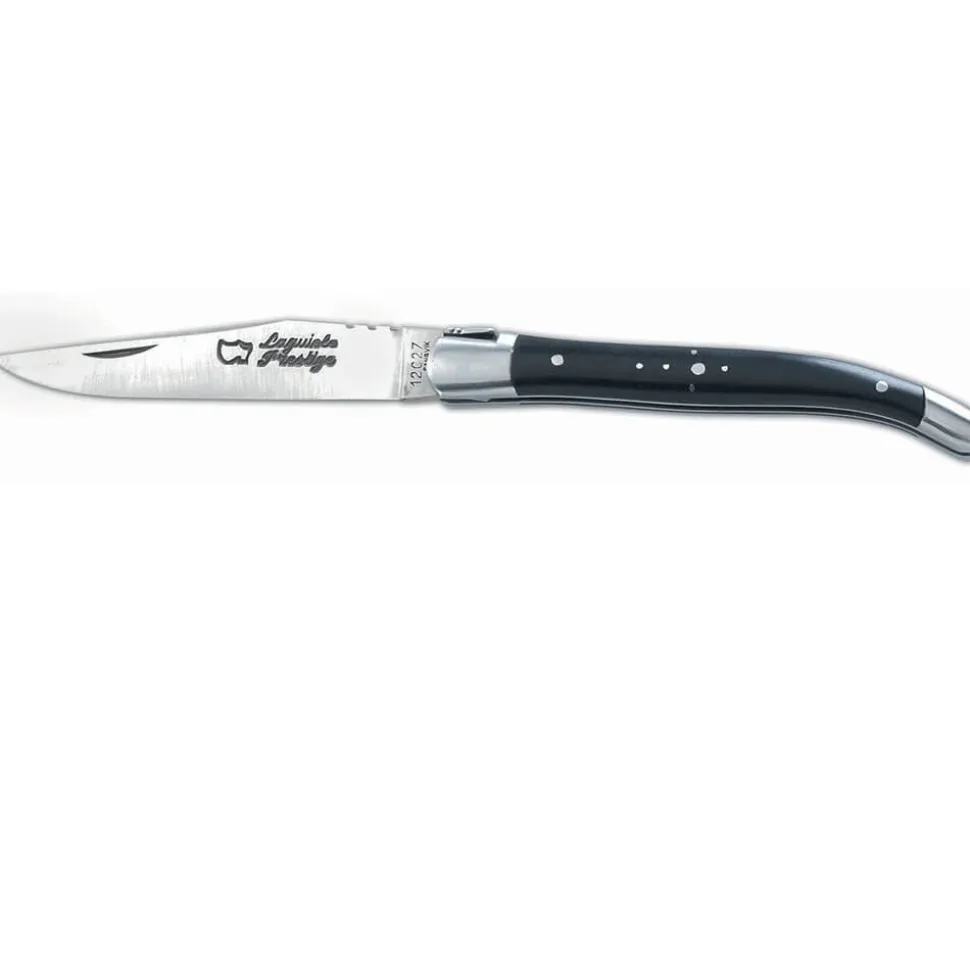 Couteau pliant Laguiole Prestige Manche Ebène Acier Forgé - Au Sabot