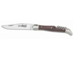 Couteau pliant Laguiole Prestige Bois de Violette Acier Forgé - Au Sabot
