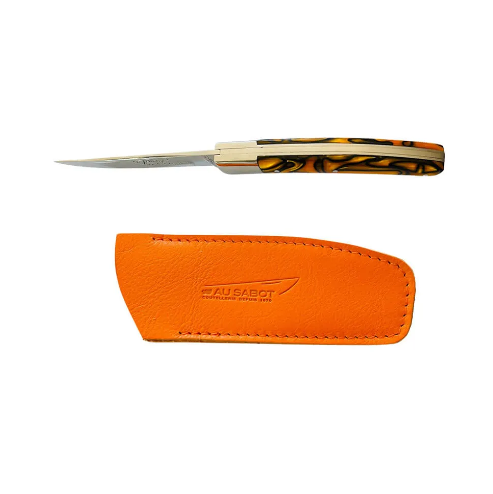 Couteau Pliant Le Thiers avec Etui Orange OFFERT - Au Sabot