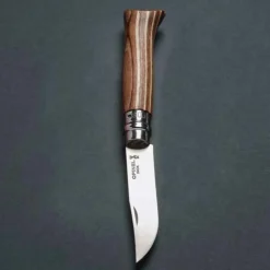 Couteau pliant n°8 Bouleau Lamelle Brun - OPINEL
