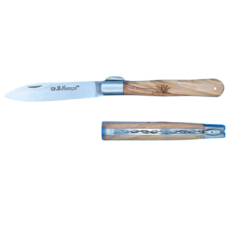 Couteau pliant Provençal Manche Olivier - Au Sabot