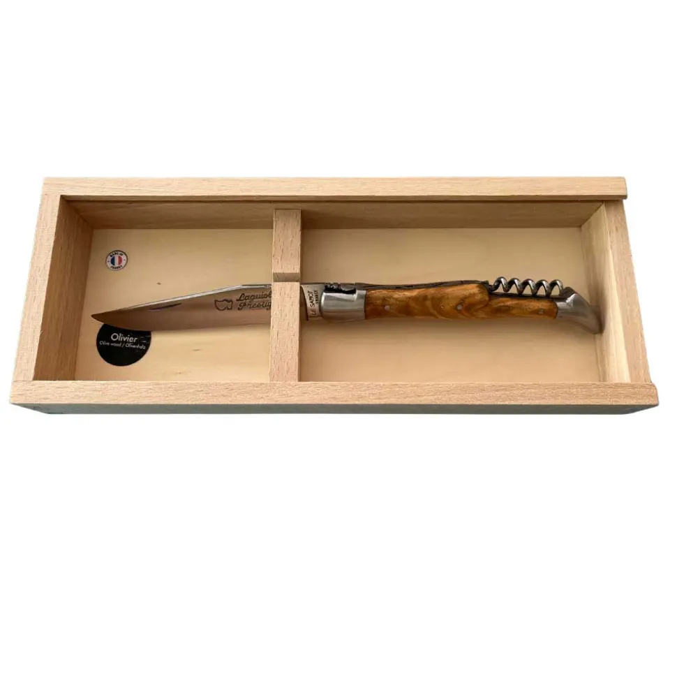 Couteau Plumier Laguiole Prestige Olivier - Au Sabot