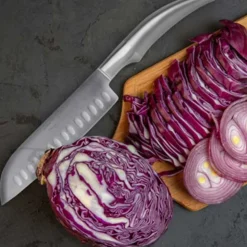 Couteau Santoku Alvéolé 17 cm Styl'Ver - GOYON-CHAZEAU