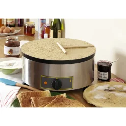 Crêpière professionnelle électrique fonte émaillée - ROLLER GRILL