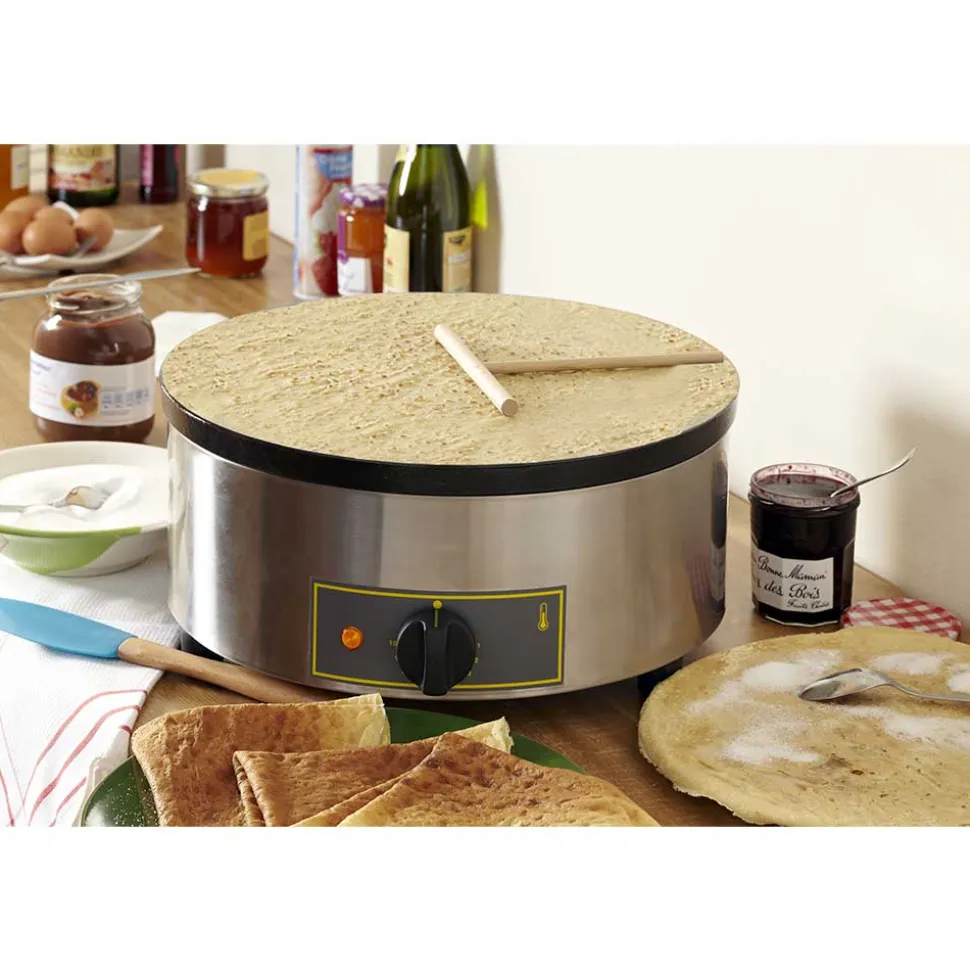 Crêpière professionnelle électrique fonte émaillée - ROLLER GRILL