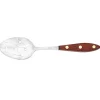 Cuillère de service perforée inox manche en bois - Au Nain