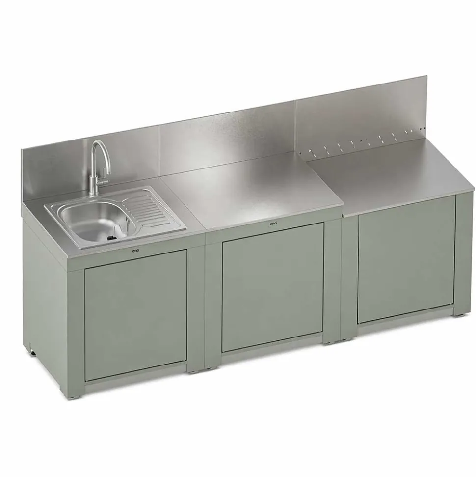 Cuisine CLASSIC 3 Modules Vert Sauge - ENO