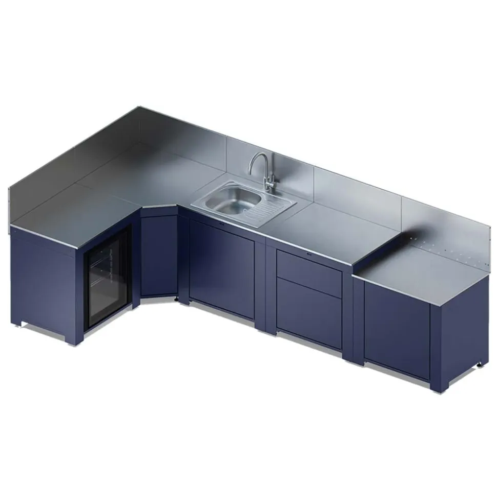 Cuisine COMFORT 5 Modules Bleu Navy - ENO
