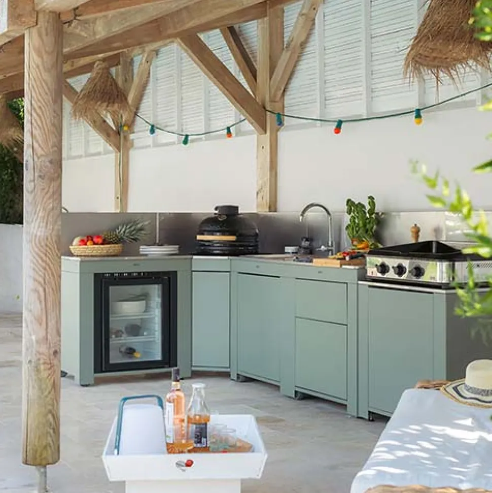 Cuisine COMFORT 5 Modules Vert Sauge - ENO